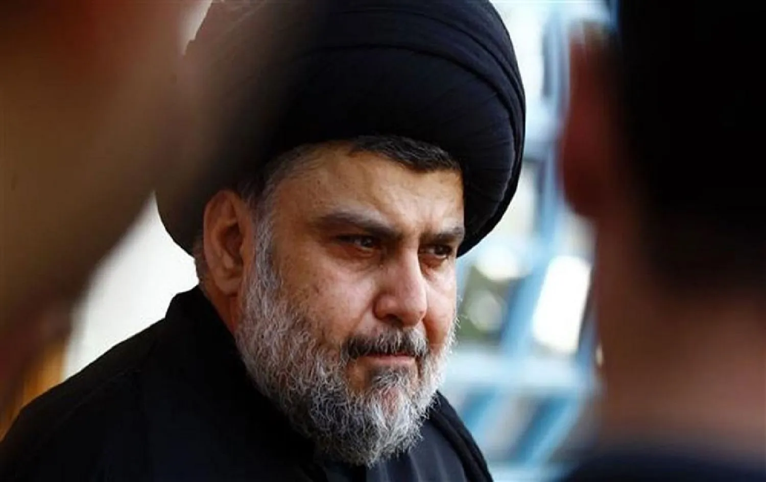 Head of the Sadrist movement, cleric Moqtada al-Sadr. (AFP)