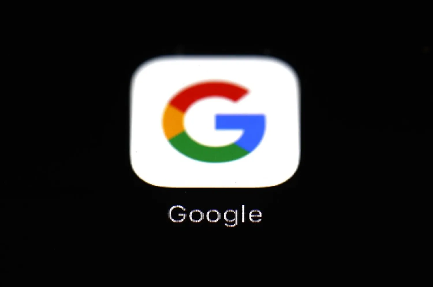 FILE - This March 19, 2018 file photo shows the Google app on an iPad in Baltimore. (AP Photo/Patrick Semansky, File)
