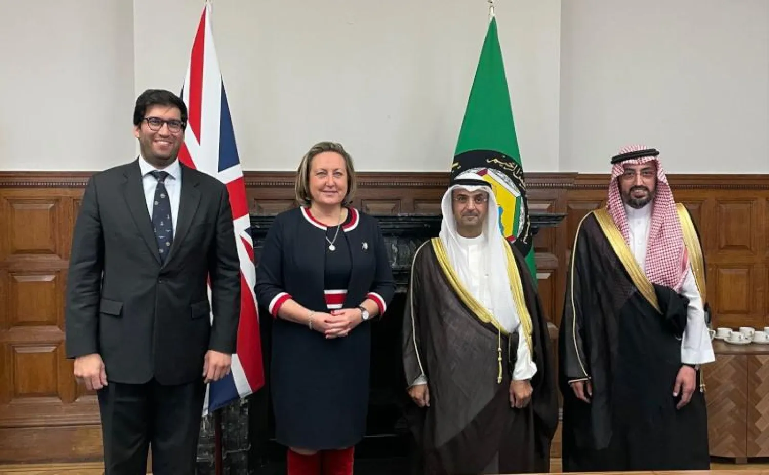 لقاءات جمعت أمين مجلس التعاون الخليجي بمسؤولين بريطانيين في لندن (الشرق الأوسط)