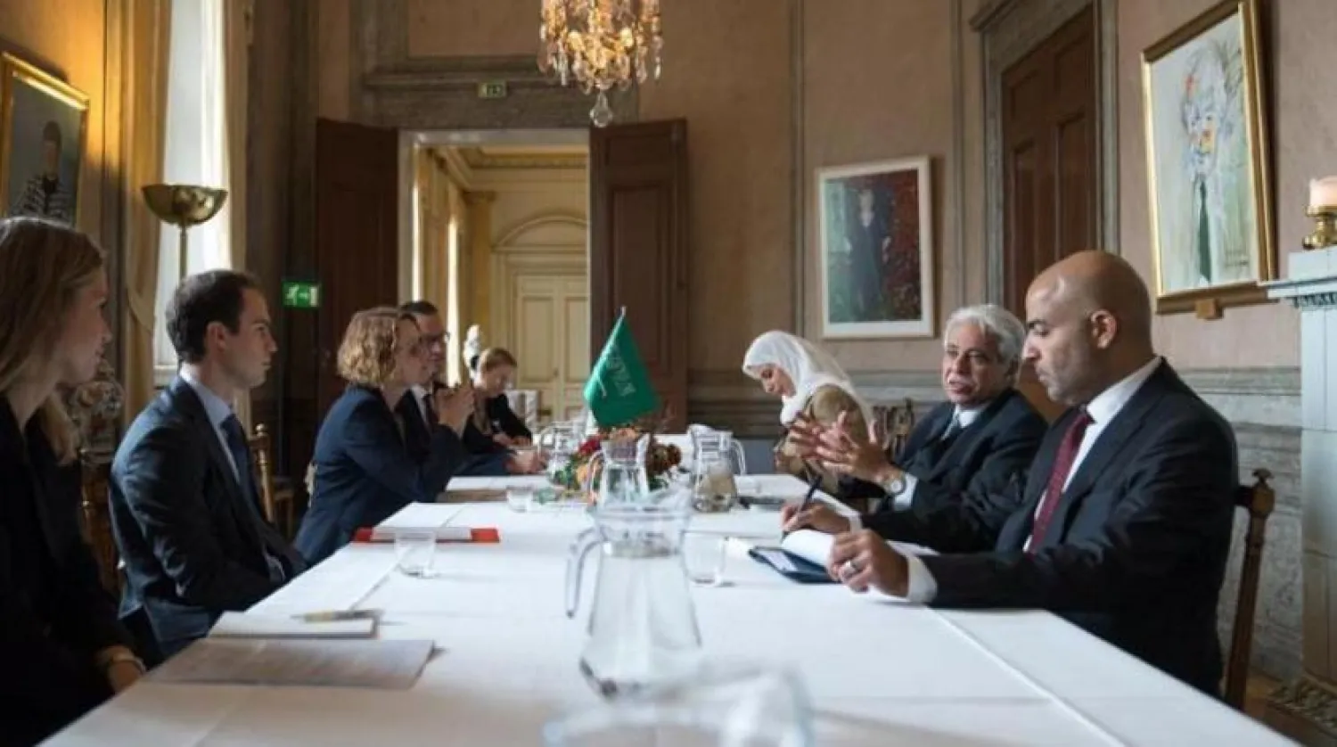 During his meetings in Stockholm, Qassabi discussed ways to enhance relations between Saudi Arabia and Sweden. SPA