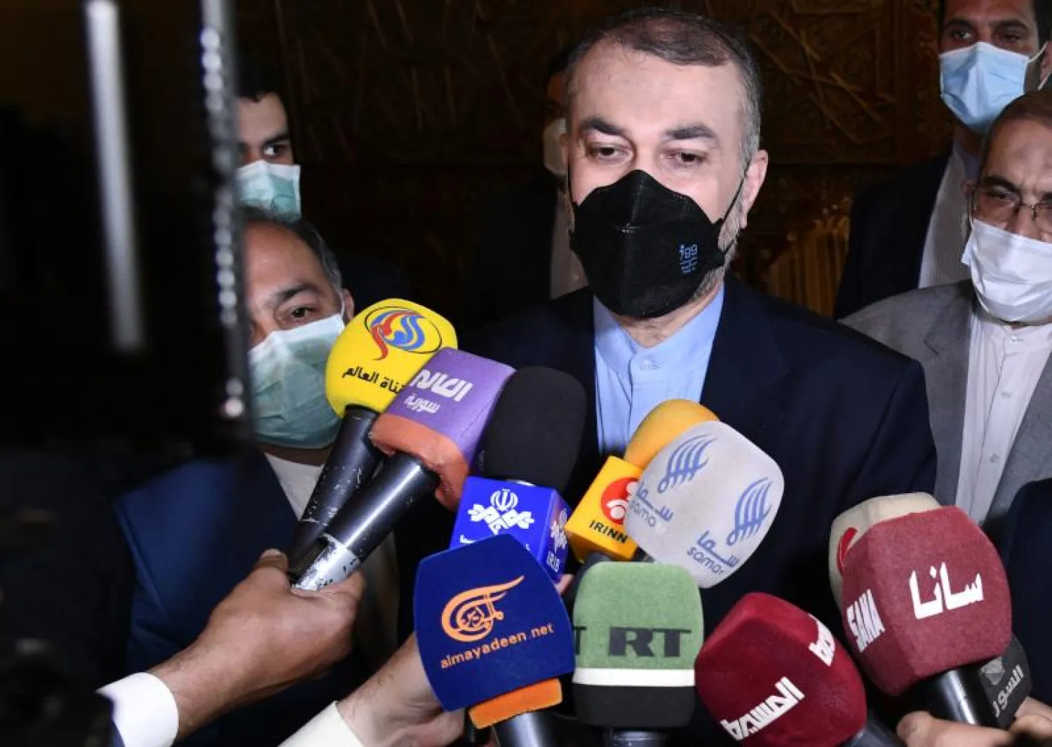 وزير الخارجية الإيراني حسين أمير عبد اللهيان (أ.ف.ب)