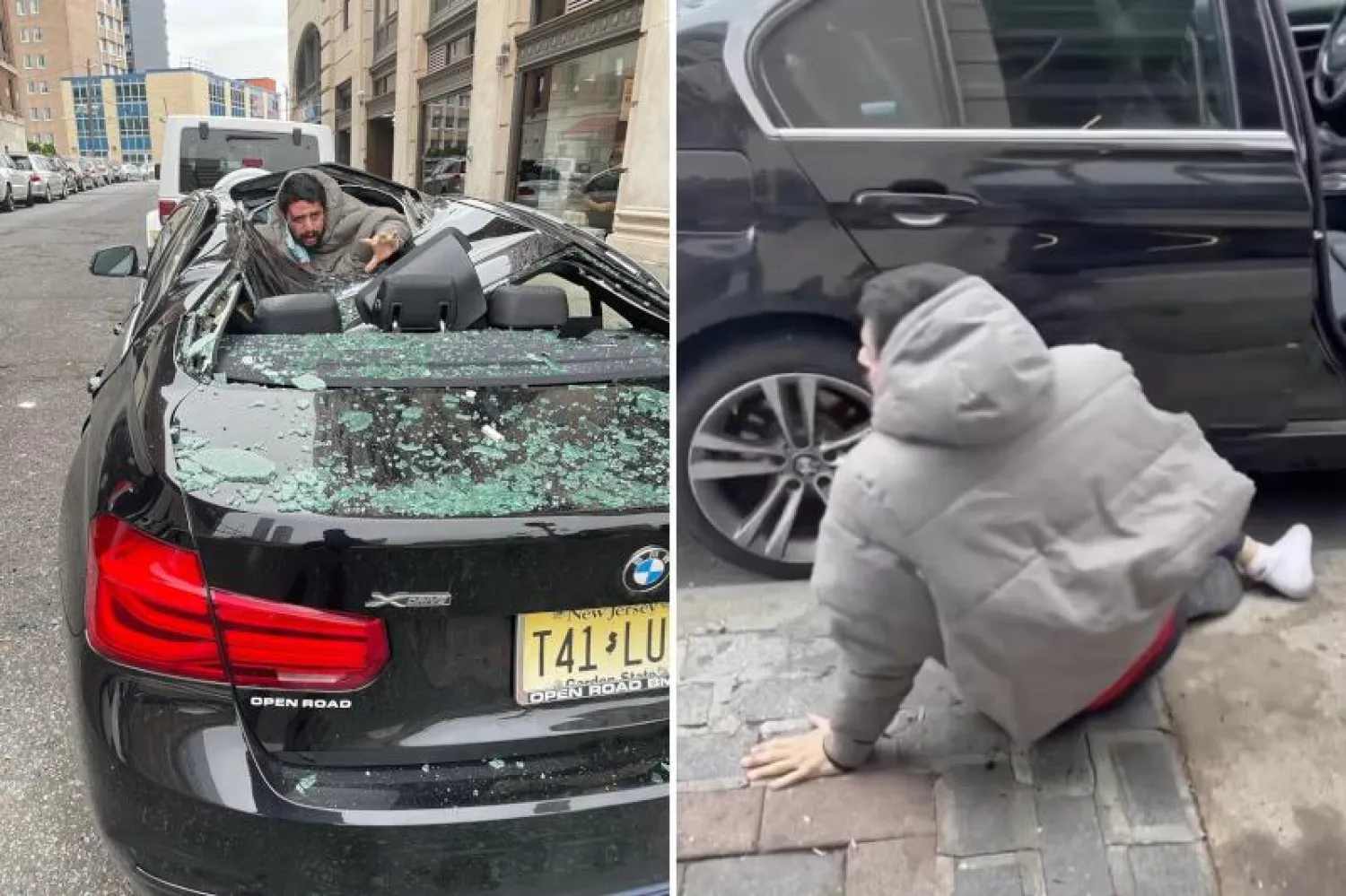 محاولا الانتحار... سقط من الطابق السابع ونجا بأعجوبة