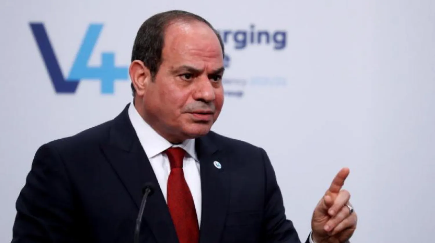 Mısır Cumhurbaşkanı Abdulfettah es-Sisi Budapeşte’de düzenlediği basın toplantısında (Reuters)