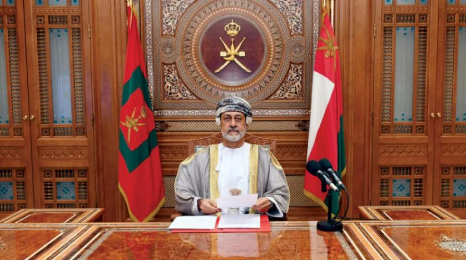 Oman's Sultan Haitham bin Tariq. (Omani News Agency)