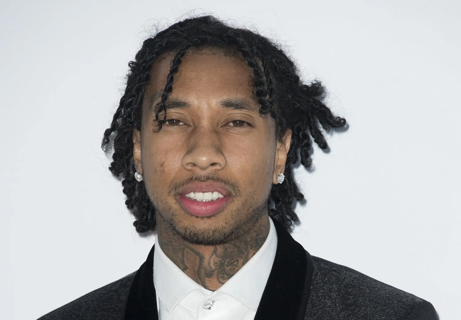 Tyga was booked after a Tuesday incident in Hollywood, Los Angeles police said. (AP)