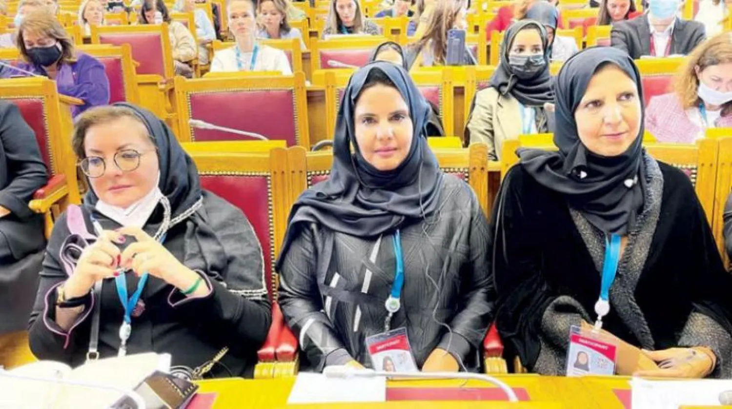 Shura Council Assistant Speaker Hanan Al-Ahmadi participates in the third Eurasian Women’s Forum, Asharq Al-Awsat 