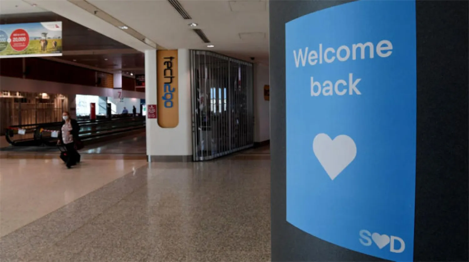 سيدني تستعد لإلغاء الحجر الإلزامي للمسافرين الأجانب