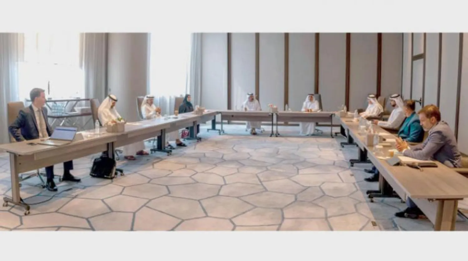 The Circular Economy Committee meets in Dubai. WAM