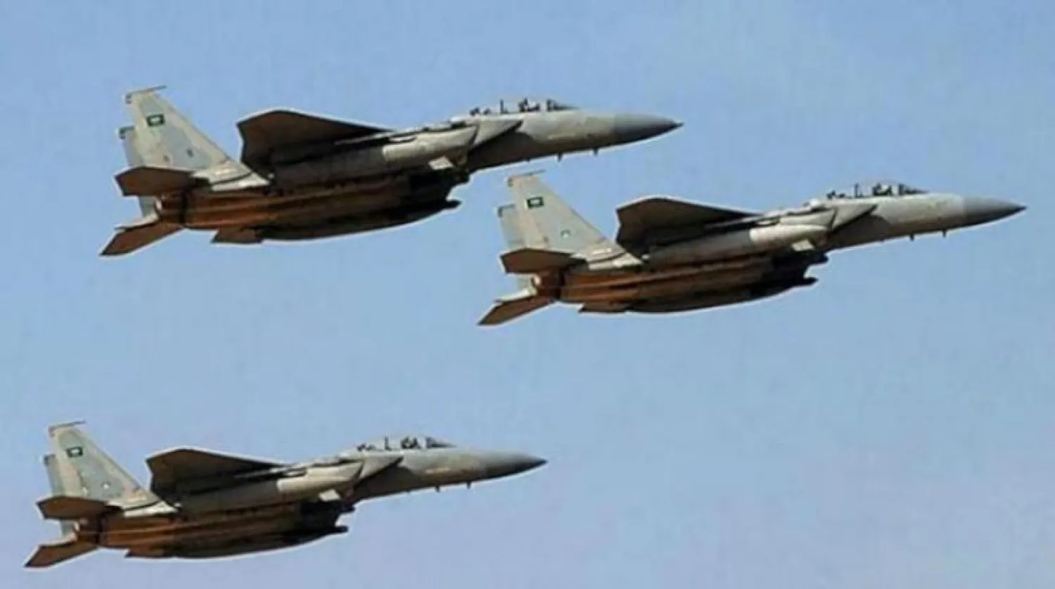 Arab Coalition fighter jets. AFP