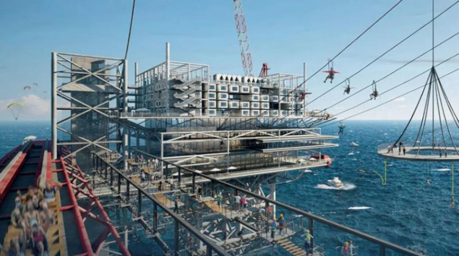 "The Rig" turizm projesi, Kamu Yatırımları Fonunun Suudi Arabistan'daki turizm ve eğlence sektörlerinde inovasyonu (yenilenmeyi) amaçlayan önümüzdeki beş yıllık stratejisiyle uyumlu (Şarku’l Avsat)