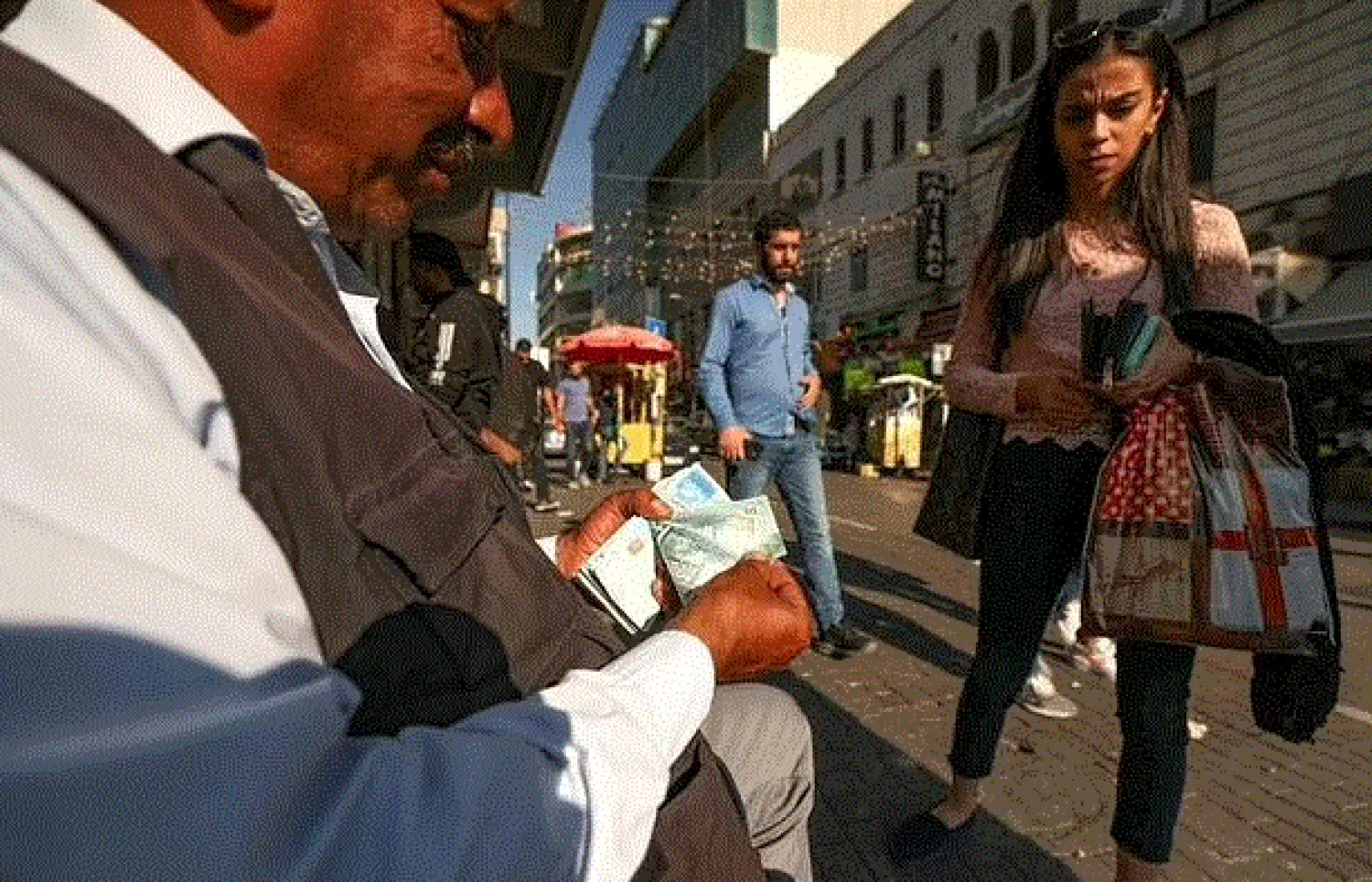 There are concerns that the West Bank could become a dumping ground for shekels - AFP