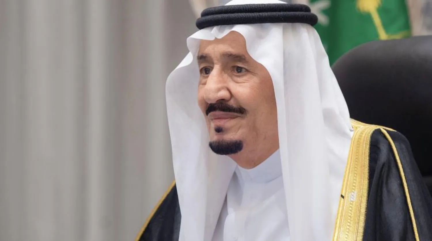 Custodian of the Two Holy Mosques King Salman bin Abdulaziz Al Saud chairs the Cabinet's virtual session. SPA