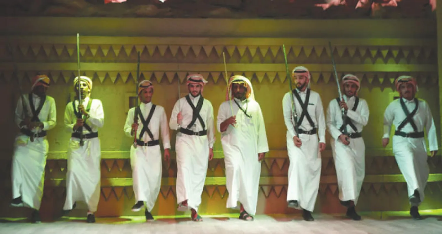 تستخدم رقصات الحرب لبث الرعب في قلوب العدو قبل بداية المعركة (تصوير: بشير صالح)