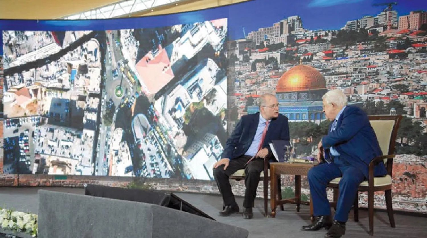 عباس يفتتح بوابة مدخل محافظة أريحا والأغوار (وفا)