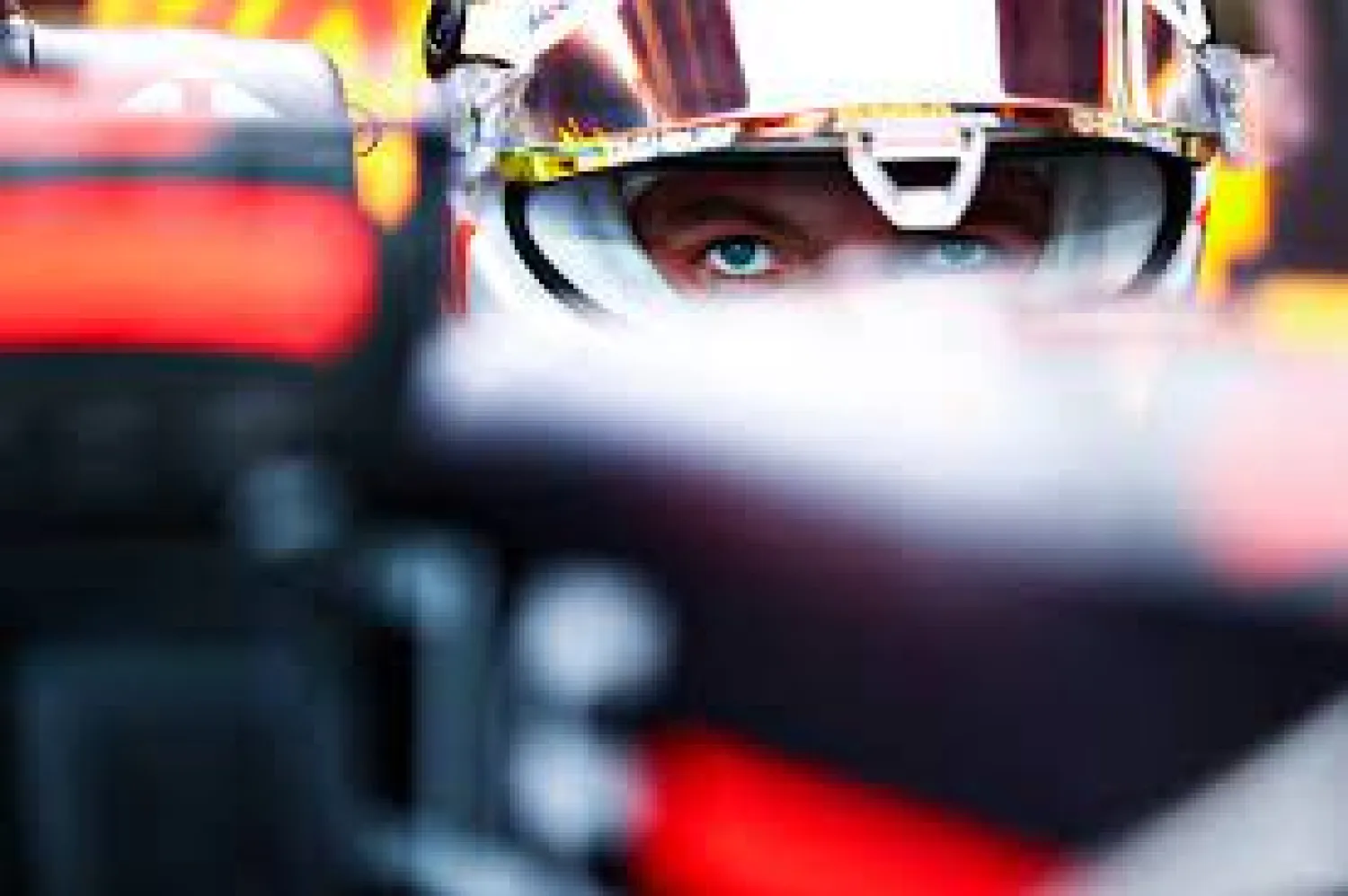 Focus: Max Verstappen prepares for qualifying Mark Thompson. GETTY IMAGES NORTH AMERICA/AFP
