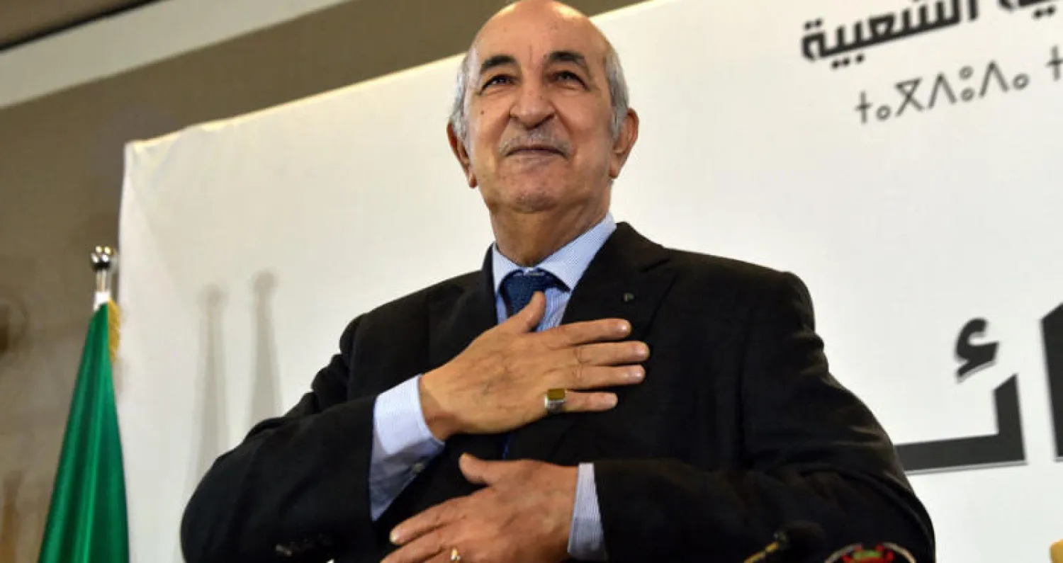 الرئيس الجزائري عبد المجيد تبون (أ.ف.ب)