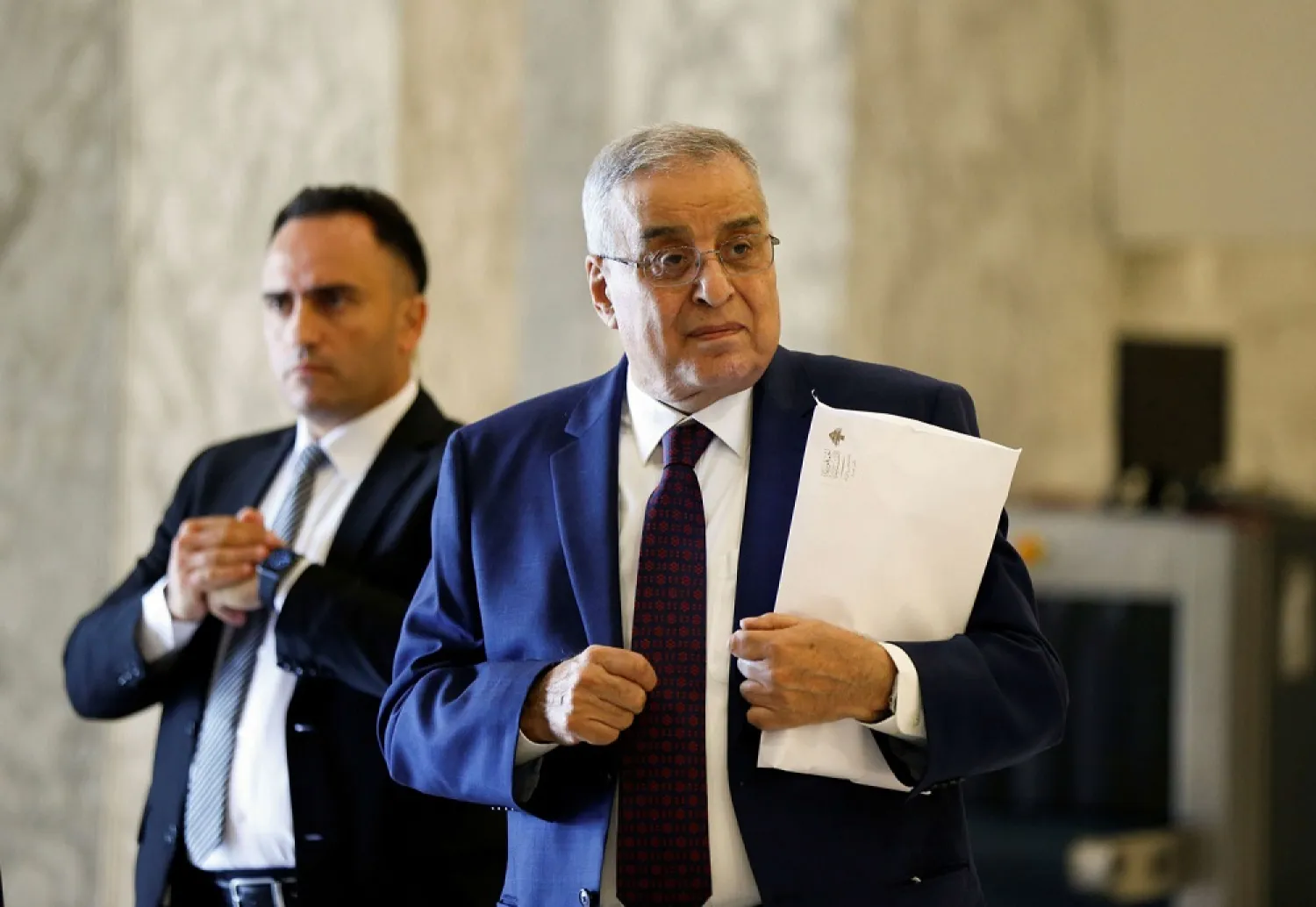 Foreign Minister Abdallah Bou Habib. (Reuters)