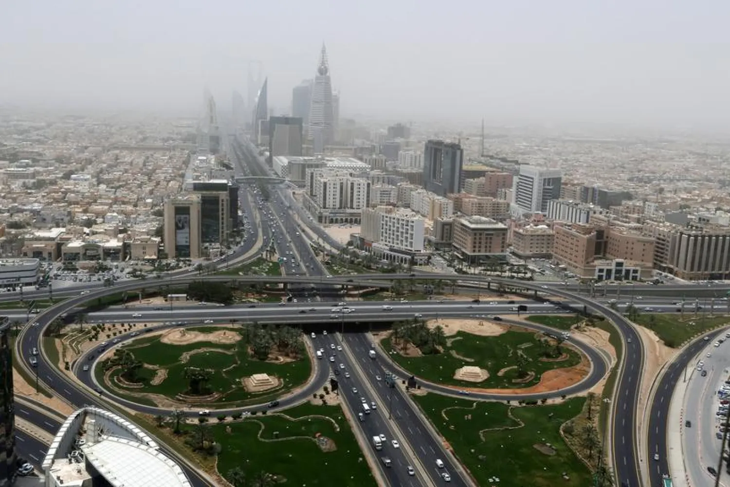 General view of Riyadh city. (Reuters)