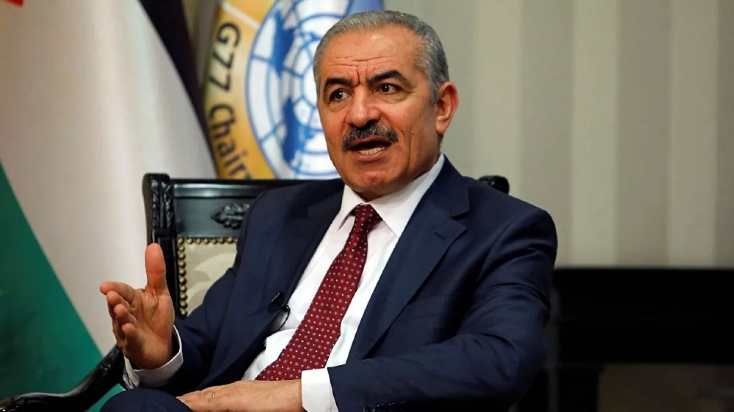 Prime Minister Mohammad Shtayyeh. (Reuters)