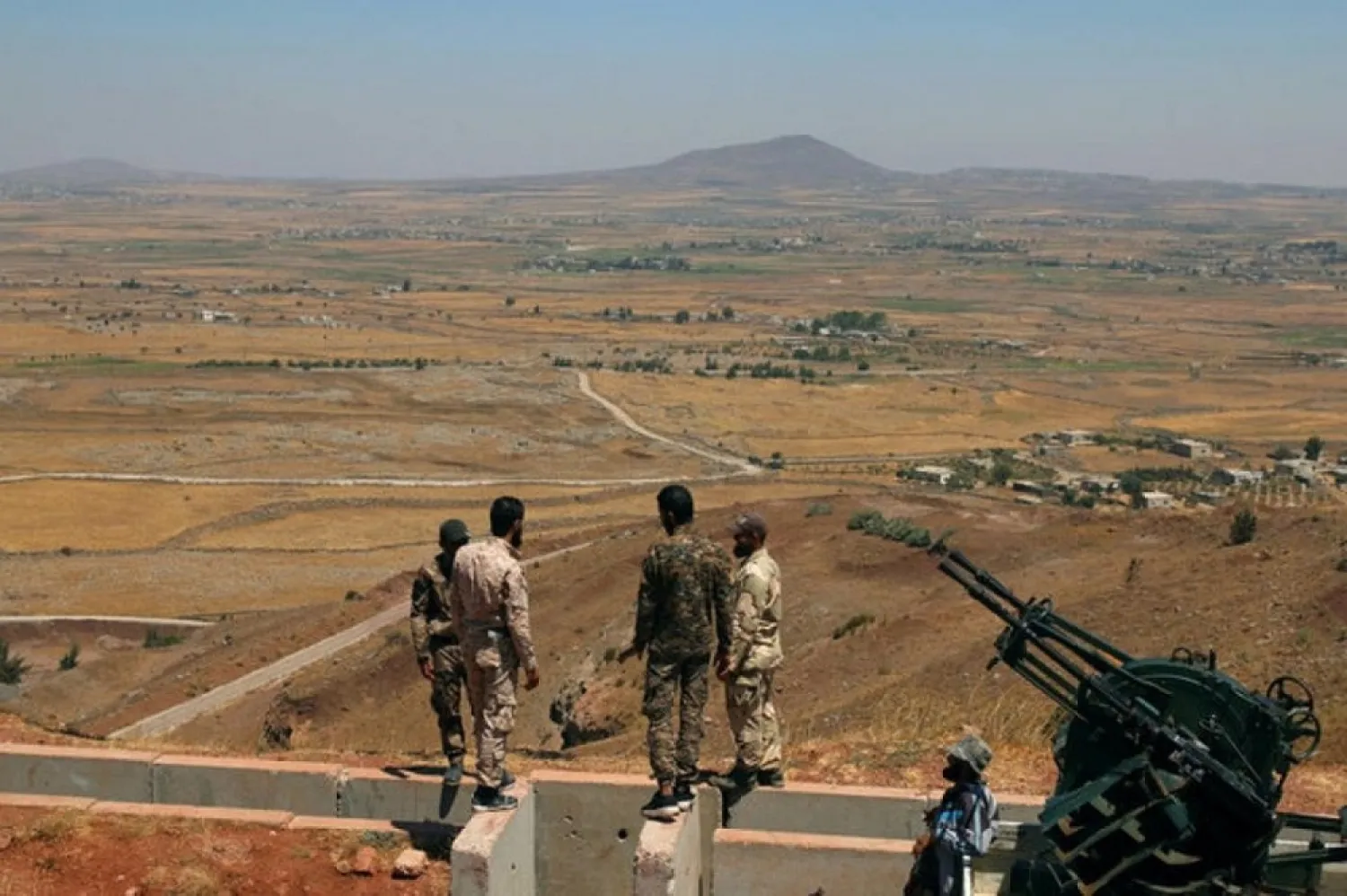 Syria's Quneitra province lies adjacent to the Israeli-occupied Golan Heights. (Reuters file photo)