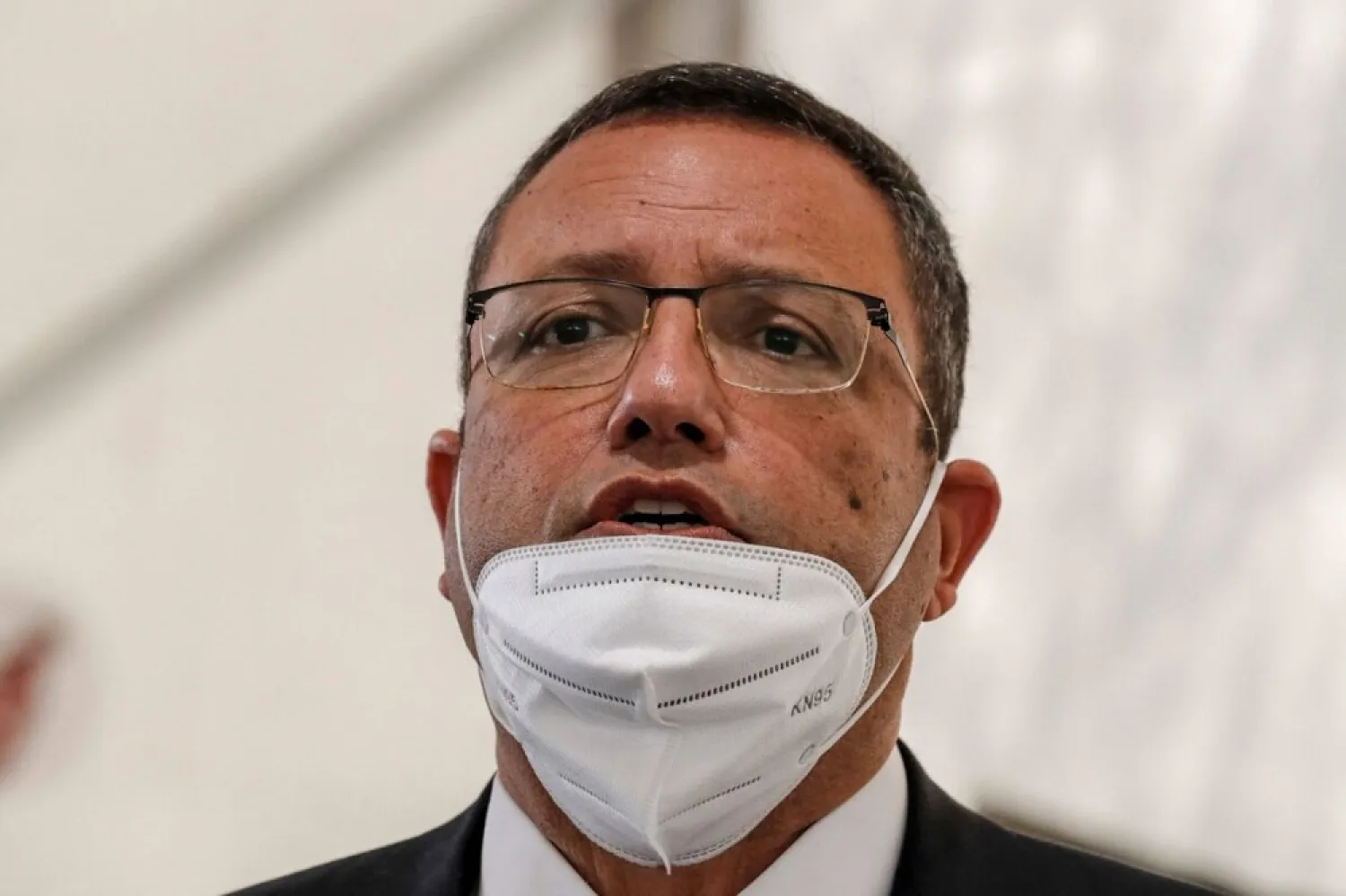 Moshe Lion, Mayor of Jerusalem in Israeli-annexed East Jerusalem on April 2, 2020. (Getty Imahes)
