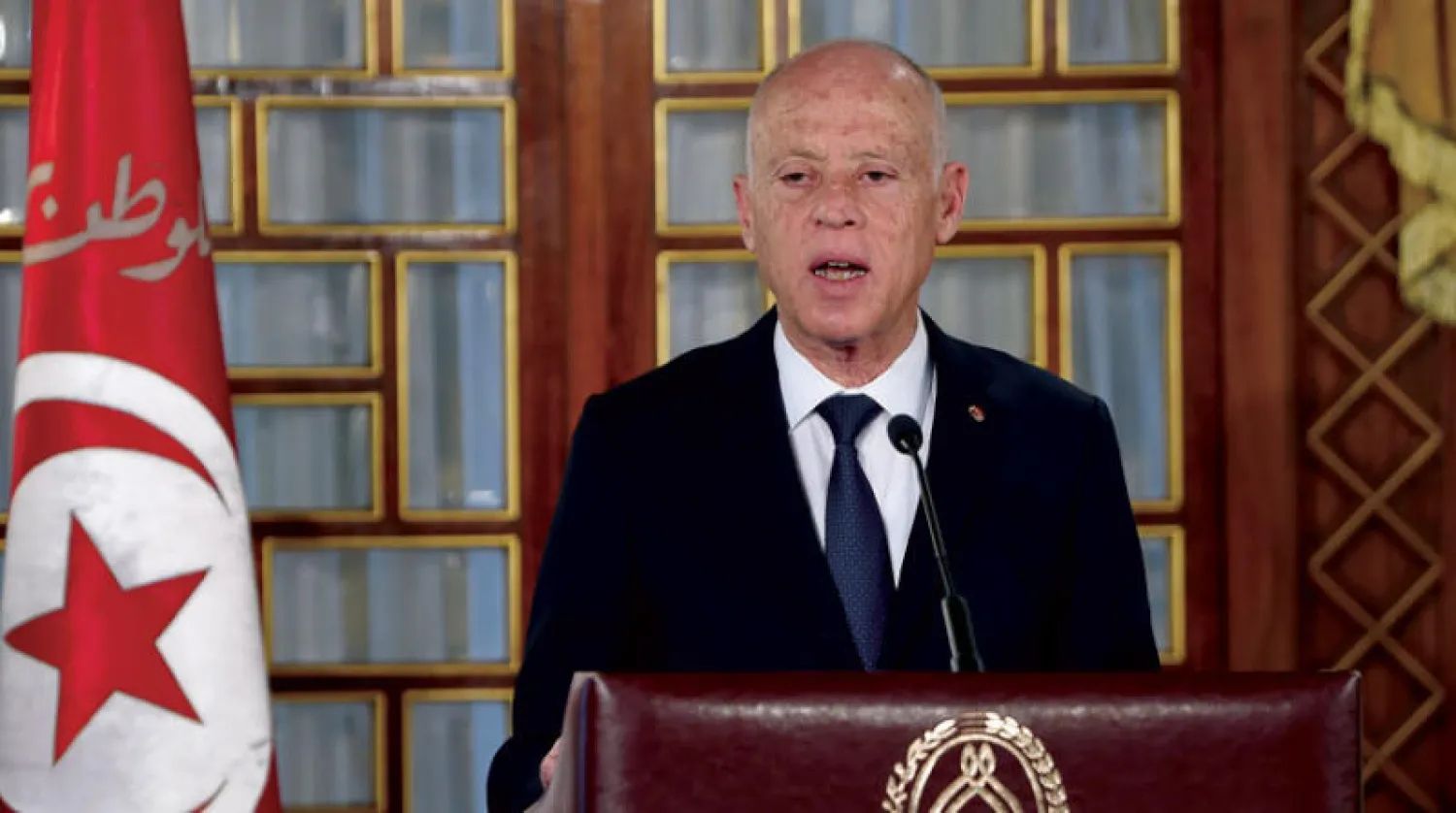 الرئيس التونسي قيس سعيد (رويترز)