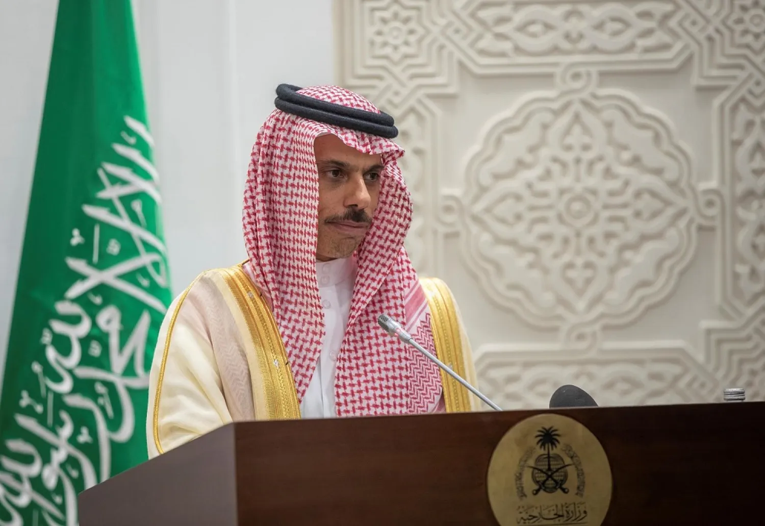 Saudi FM Prince Faisal bin Farhan bin Abdullah. (SPA)