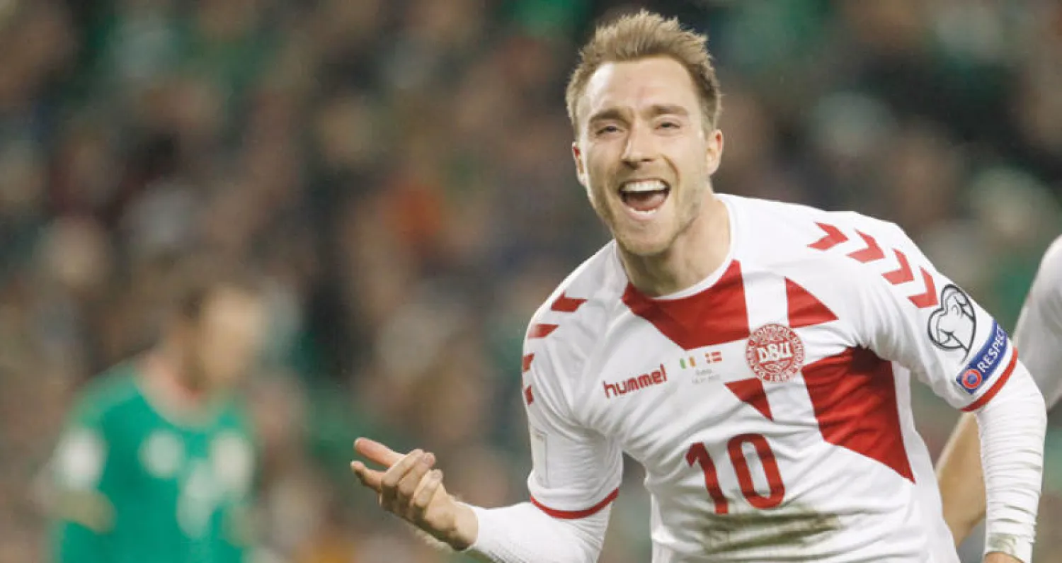 الإنتر فتح الباب لإريكسن للرحيل حيث لم يتدرب منذ تعرضه لأزمة قلبية مع الدنمارك (أ.ب)