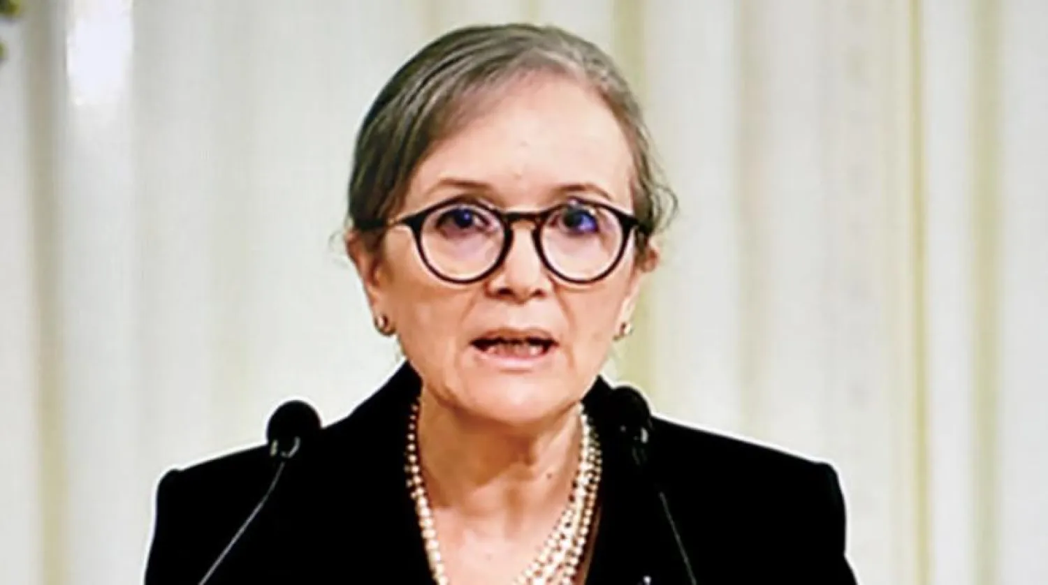 Tunisian Prime Minister Najla Boden (AFP)