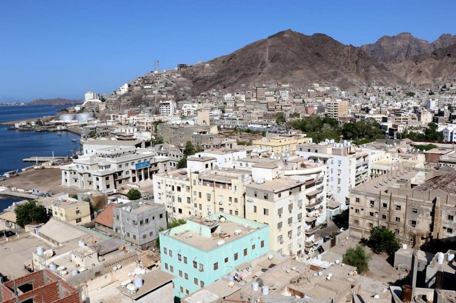 A view of the coastal area of Aden, Yemen September 4, 2018. Picture taken September 4, 2018. (Reuters)