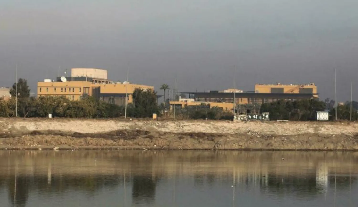 السفارة الأميركية في بغداد (أرشيفية - أ.ف.ب)