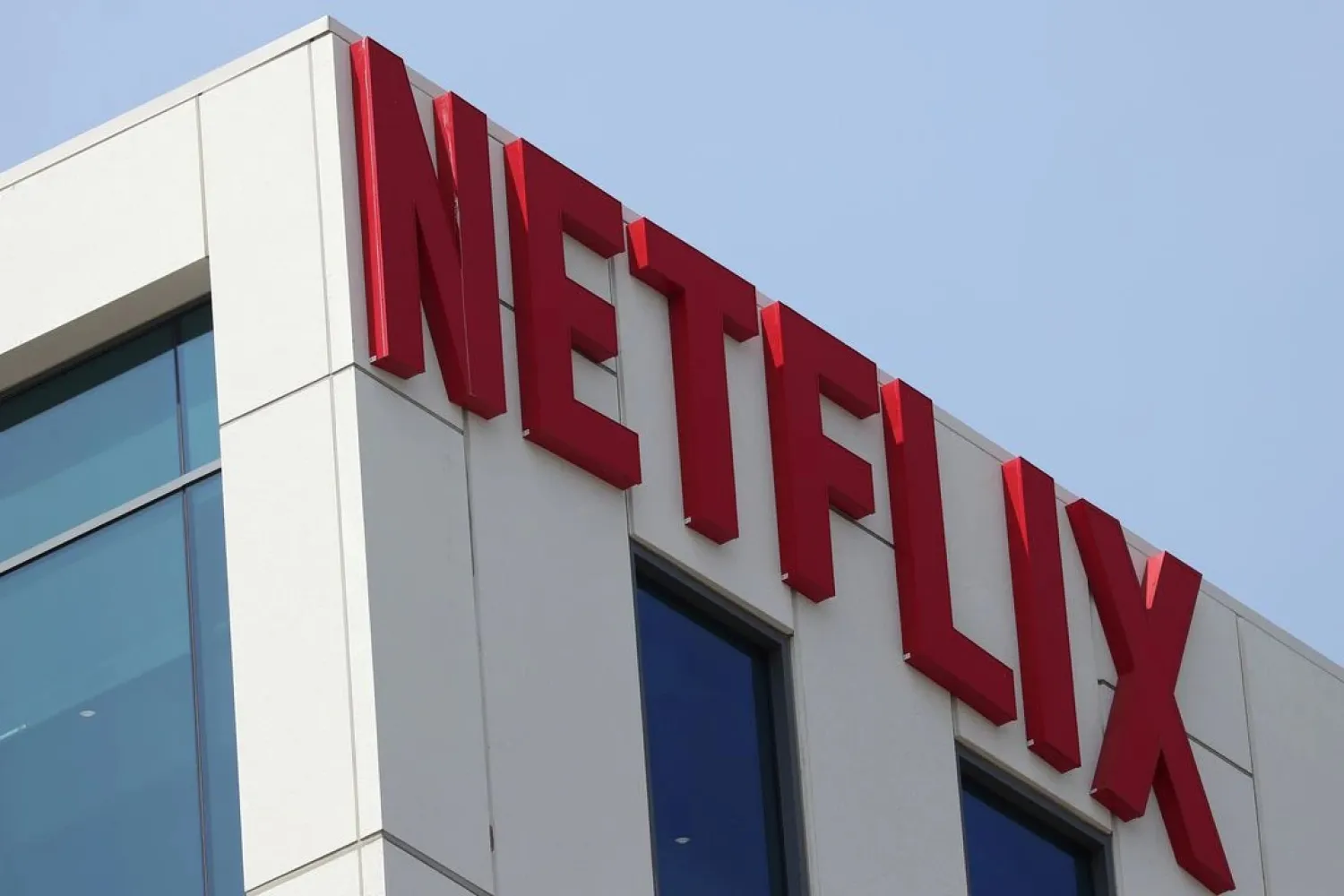 The Netflix logo is seen on the company's office in Hollywood, Los Angeles, California, US July 16, 2018. (Reuters)