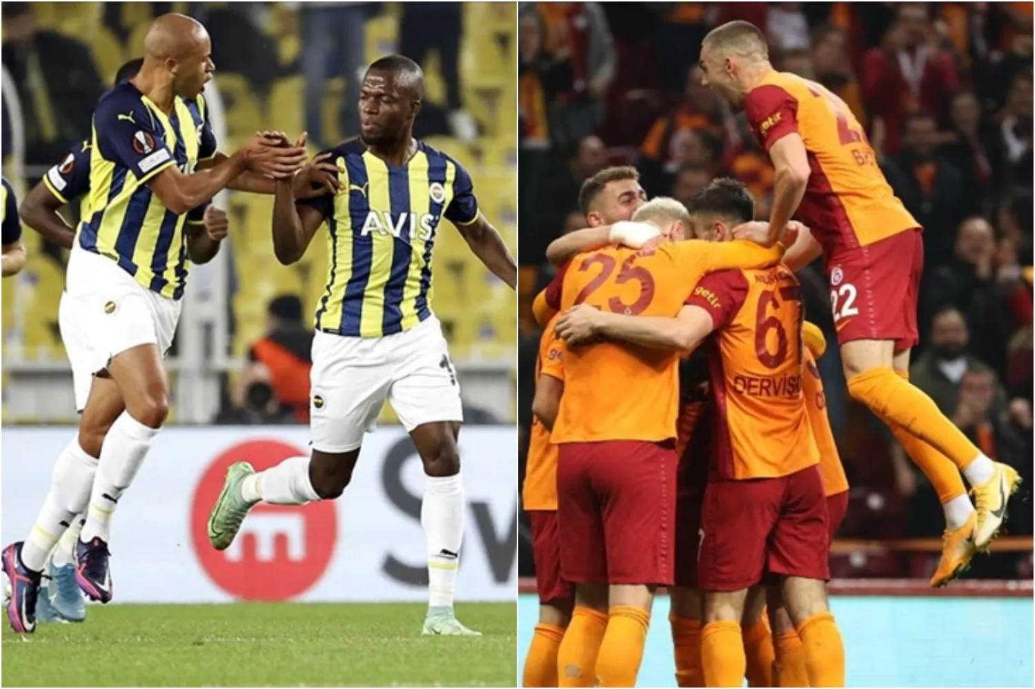 Fenerbahçe ile Galatasaray, UEFA Avrupa Ligi'nde dördüncü hafta maçlarına çıkıyor / Fotoğraf: AA