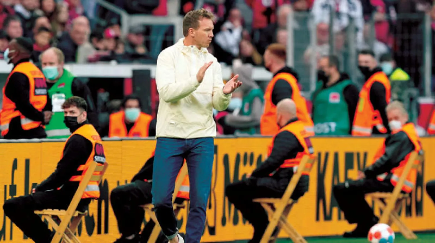 ناغلسمان مدرب البايرن شفي من فيروس {كورونا} وعاد لقيادة الفريق (أ.ب)