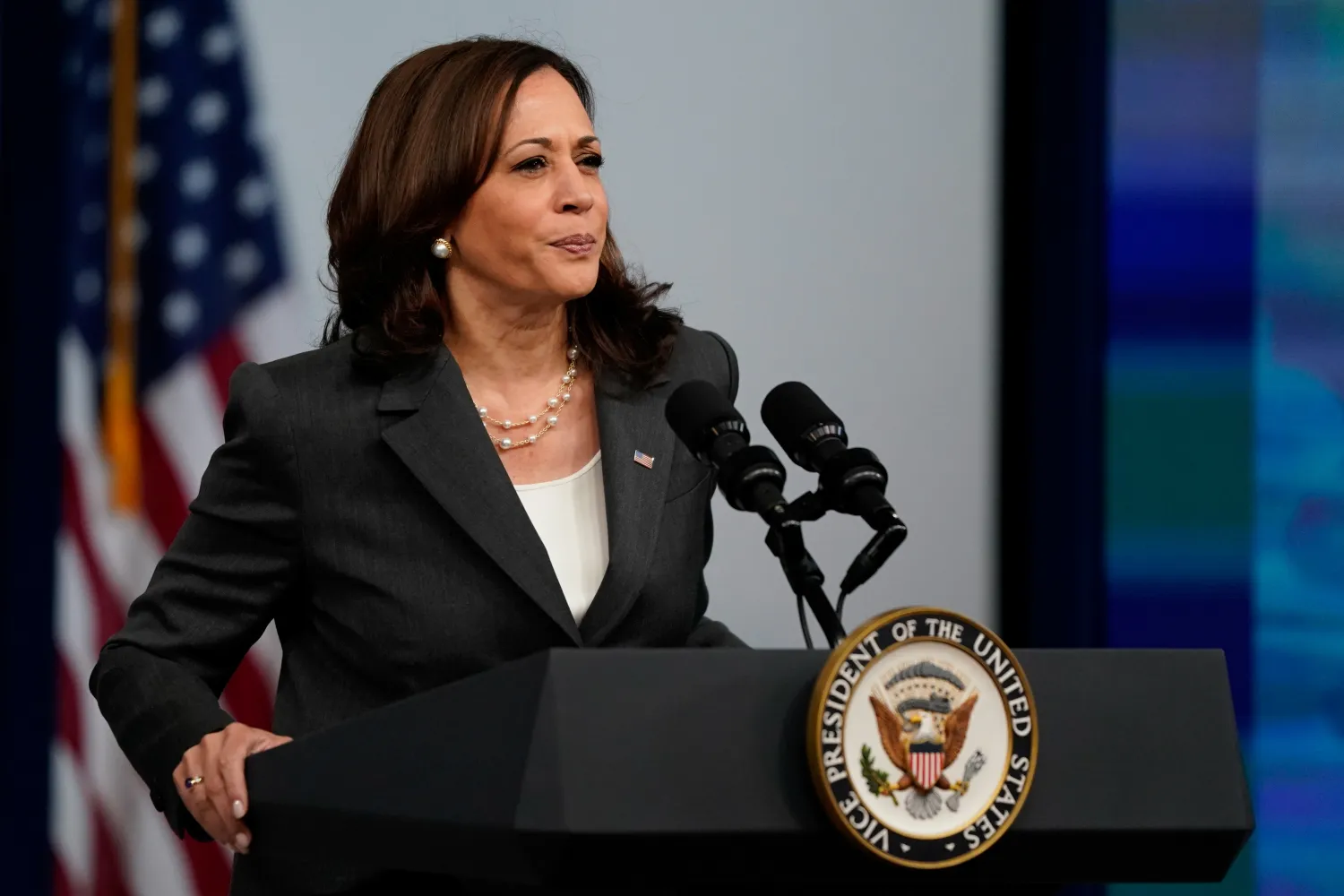 US Vice President Kamala Harris. Reuters