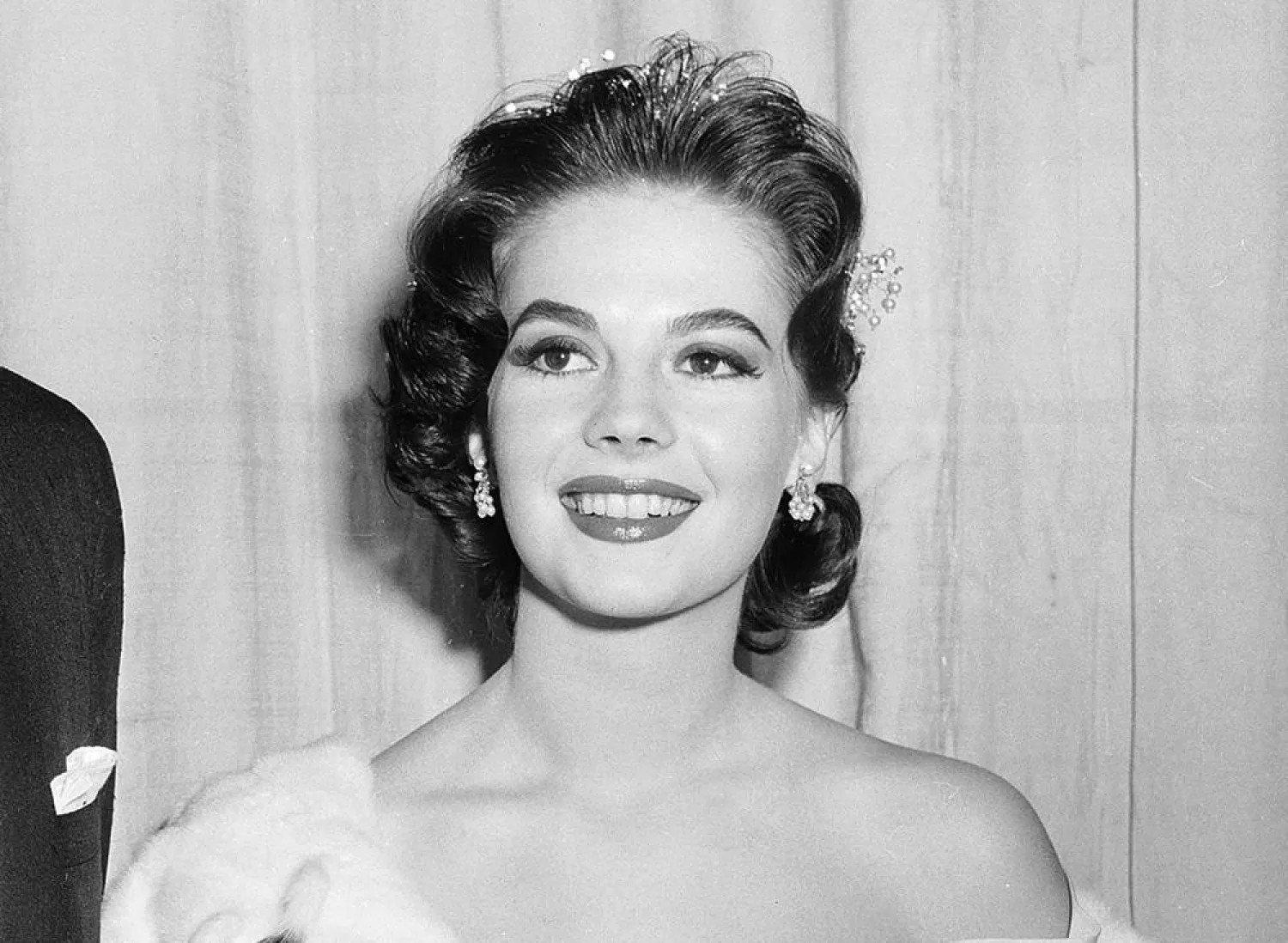 FILE - Actress Natalie Wood appears at the Academy Awards in Los Angeles on March 27, 1957. (AP Photo, File)
