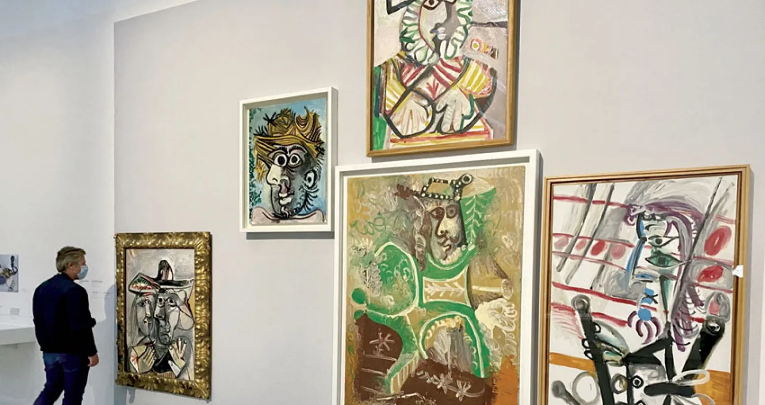 من معرض بيكاسو