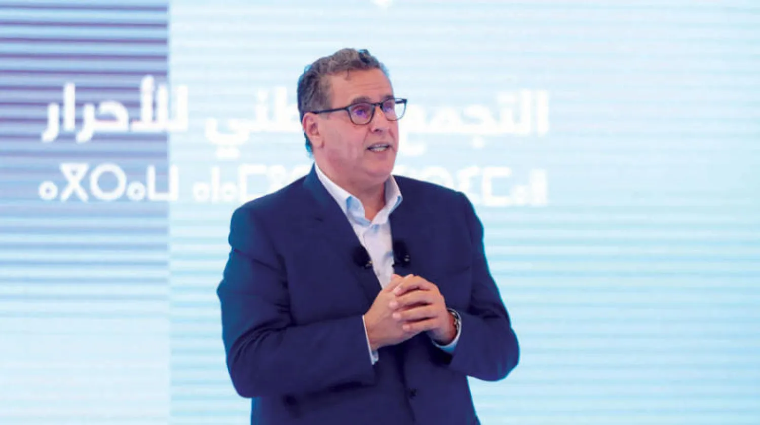 عزيز أخنوش رئيس الحكومة المغربية (الشرق الأوسط)