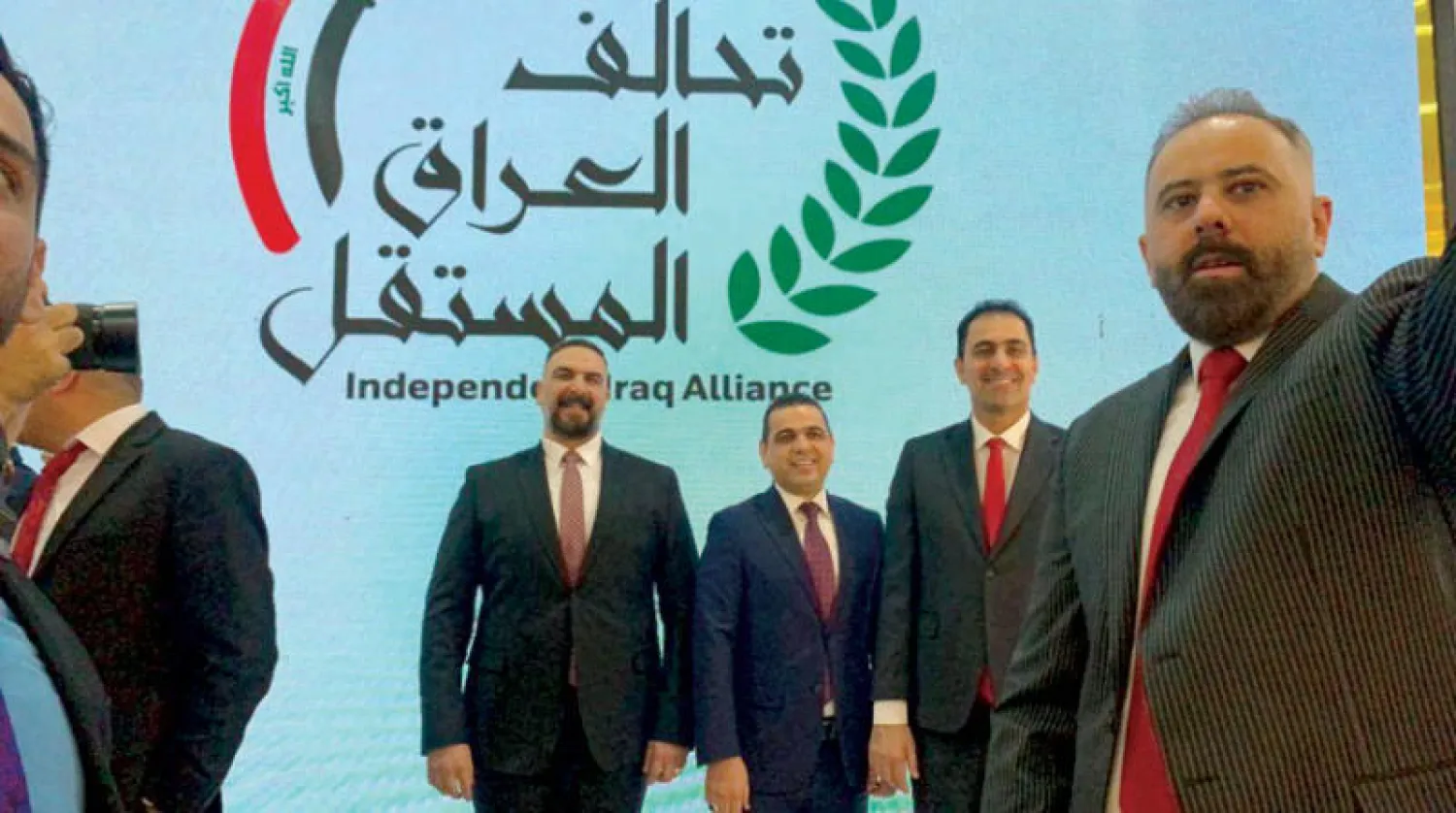 صورة لأعضاء التحالف المستقل بينهم النائب حسين عرب (وسط) (من موقعه على فيسبوك)