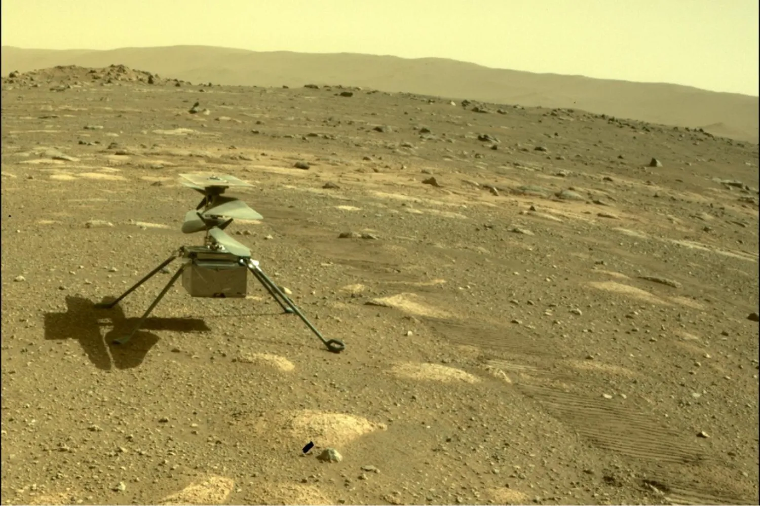 Türkçe'de adı "hüner" anlamına gelen Ingenuity, 85 milyon dolara mal oldu (NASA)
