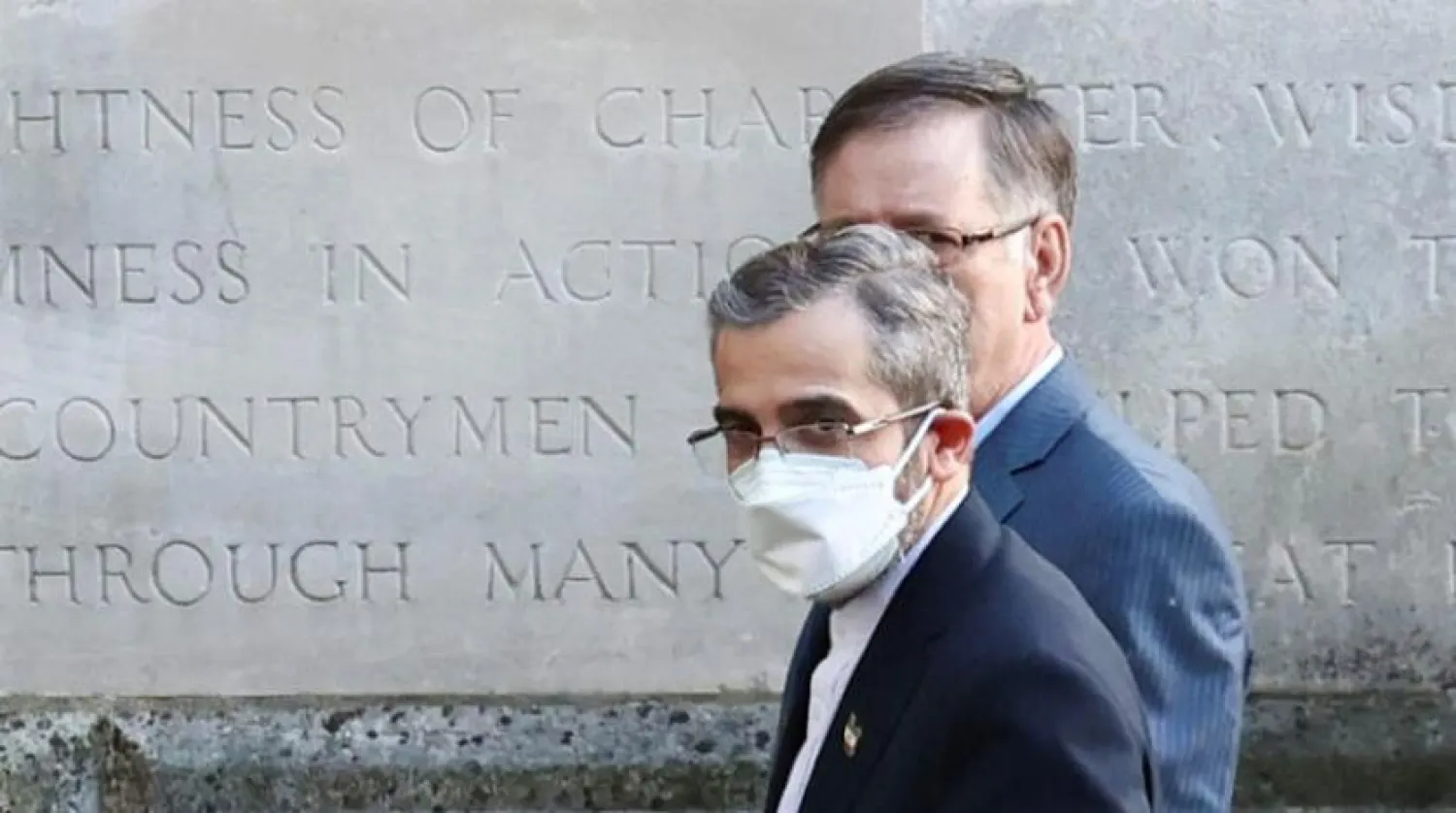 Iranian Assistant Foreign Minister Ali Bagheri Kani upon his arrival at the British Foreign Office on Thursday (Reuters)