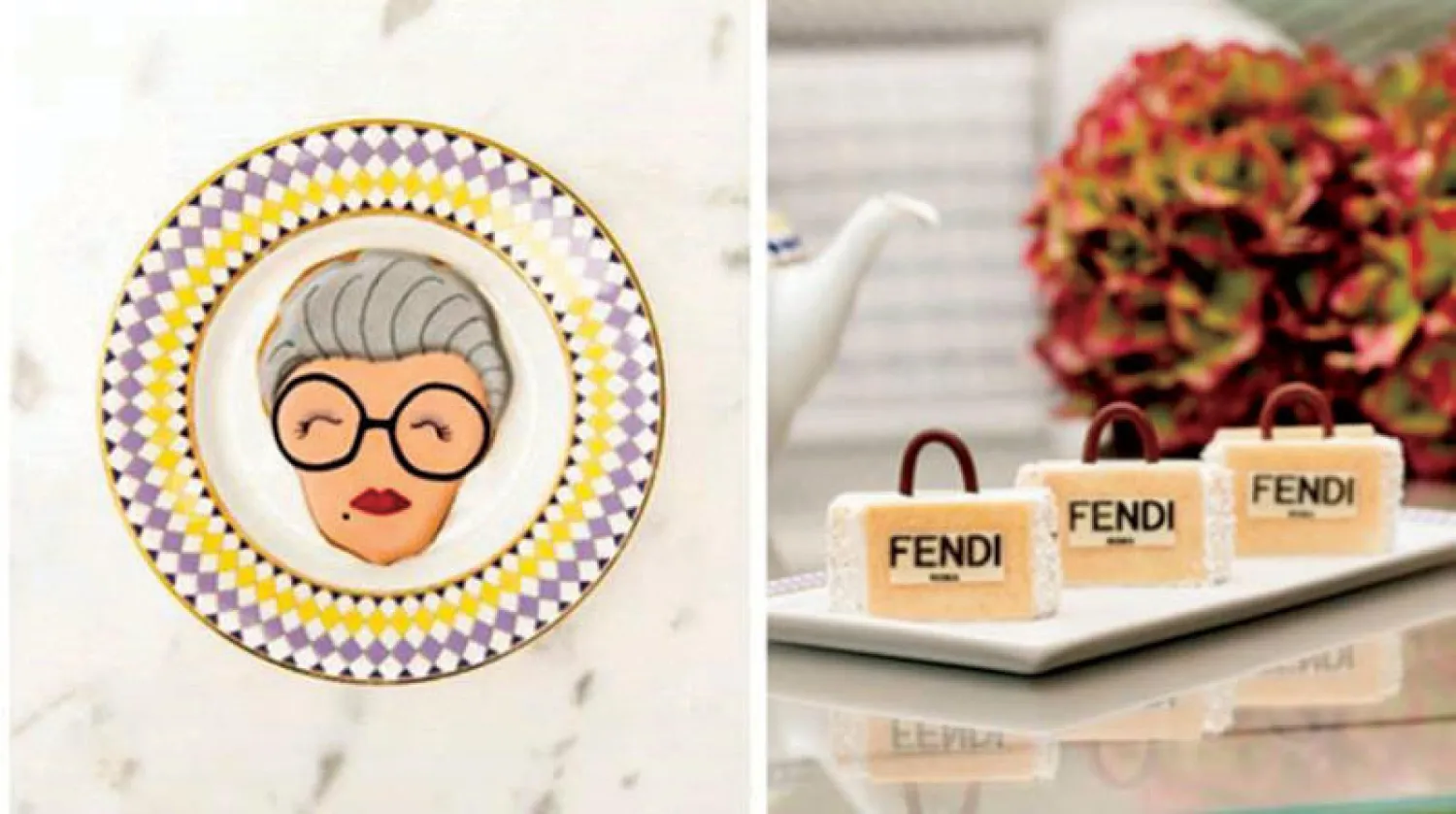 قطع حلوى على شكل تصميمات دور الأزياء لخريف وشتاء 2021