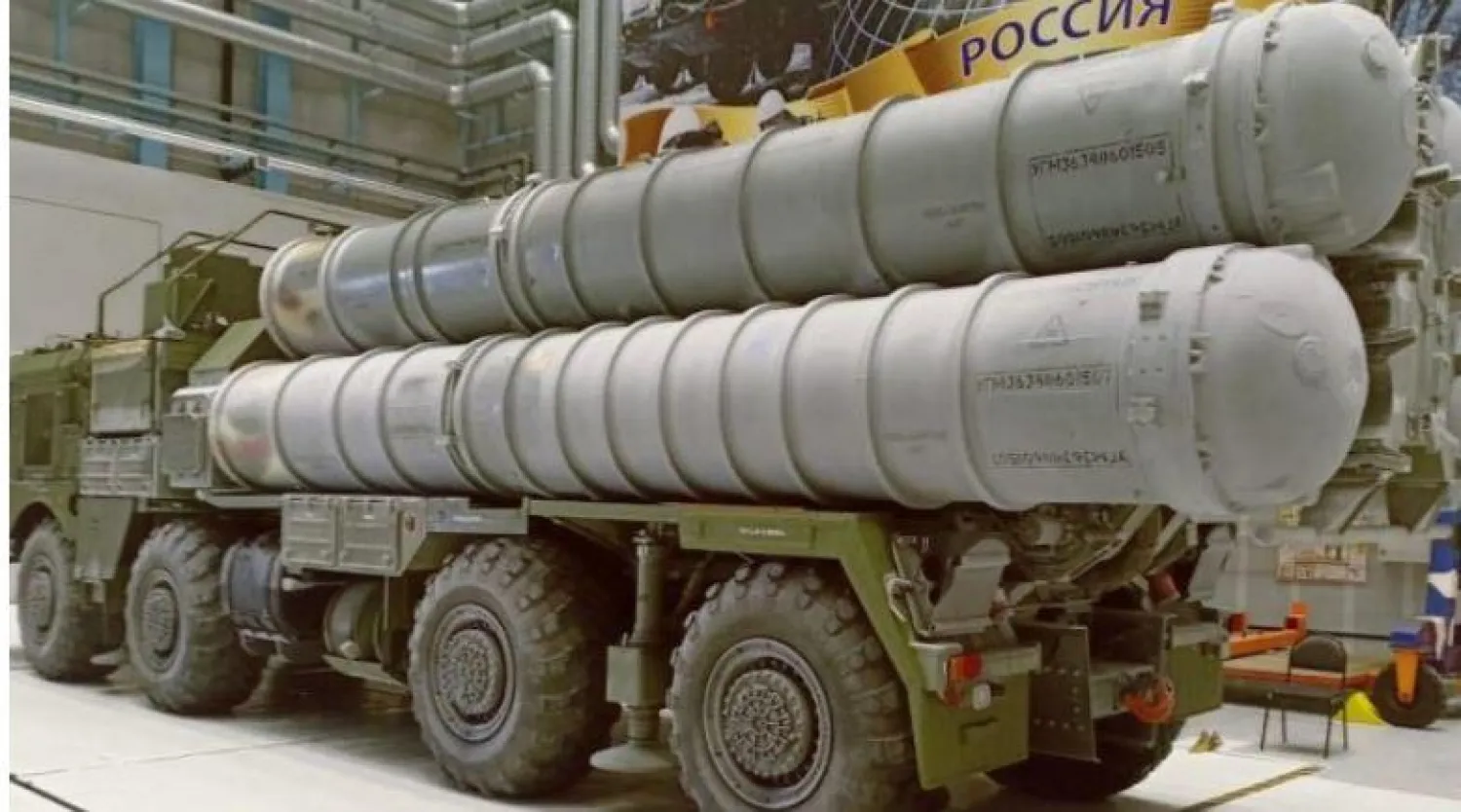 صورة لنظام الدفاع الجوي الروسي  «إس 400» (وسائل إعلام محلية)
