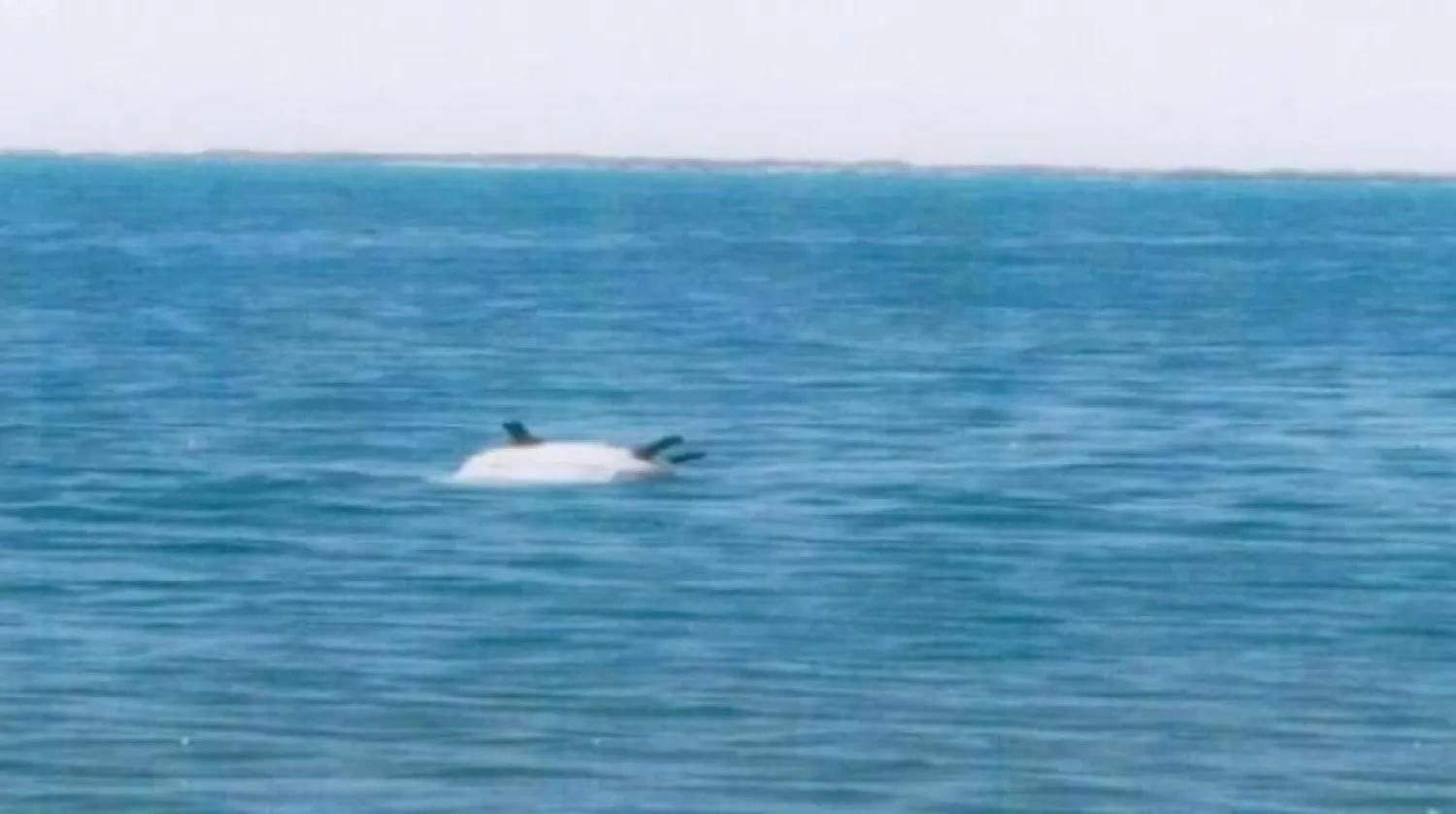 Husi milislerinin Yemen’deki deniz ticaretini engellemek için kullandığı deniz mayınlarından biri (SPA Arşiv) 