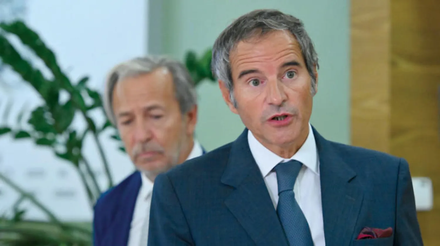 المدير العام للوكالة الدولية للطاقة الذرية رافائيل غروسي (الوكالة الدولية)