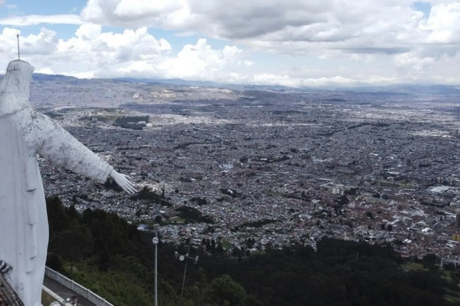 Kolombiya'nın başkenti Bogota. (AFP)