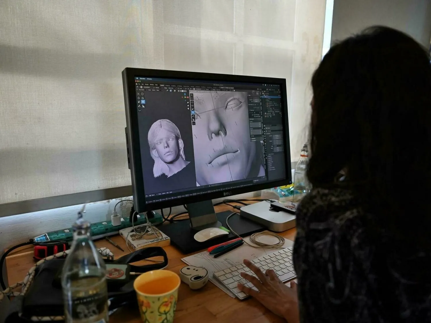 Blurring the lines between fantasy and reality, virtual influencers are hugely popular with teenagers and will yield increasing power as interest grows in the 'metaverse', industry experts say. Lillian SUWANRUMPHA AFP
