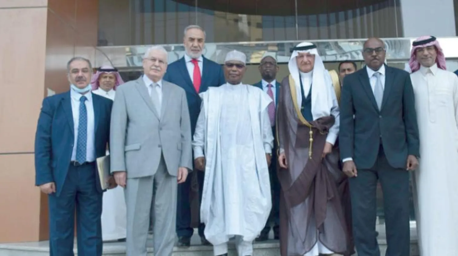 Ambassador Hissein Ibrahim Taha after he assumed his position as the OIC Secretary-General (Asharq Al-Awsat)