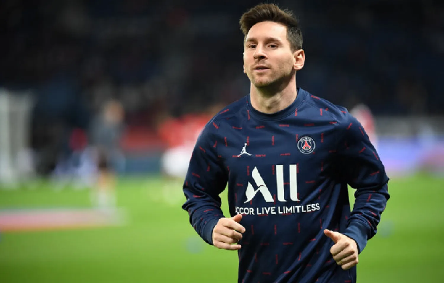 Paris Saint-Germain's Argentinian forward Lionel Messi. (AFP)
