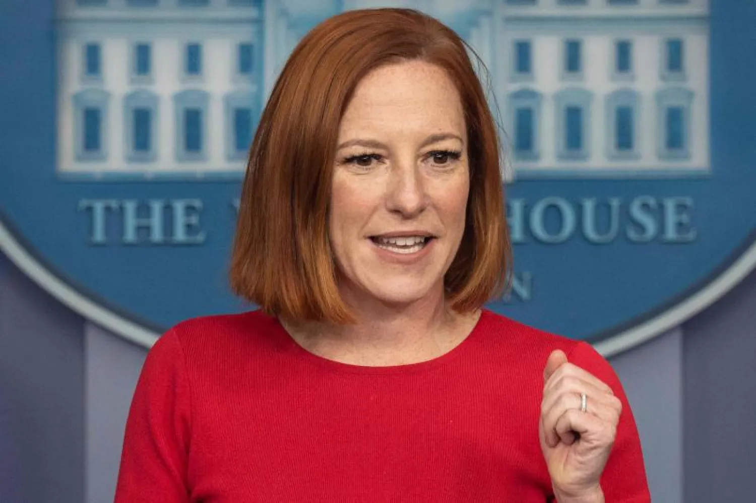 الناطقة باسم الرئاسة الأميركية جين ساكي (أ.ف.ب)